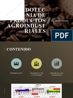 MERCADOTECNIA DE PRODUCTOS AGROINDUSTRIALES