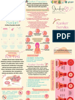 Pink Feminine Beauty Skincare Product Trifolds Brochure (29.7 × 21.5 CM)