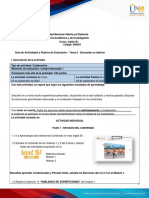 Activities Guide and Evaluation Rubric - Unit 1 - Task 2 - Looking For A Destination