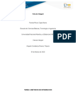 TAREA 2 - CALCULO INTEGRAL-metodos de Integarcion