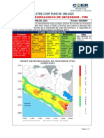 Boletin #280-2022 Incendios Forestales