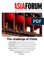 Quarterly: The Challenge of China