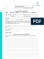 FORMATO DGPC - DE - DENUNCIAS - 2022 Editable