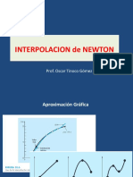 Interpolación de Newton