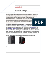 CPU Partes Internas