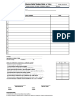 Ppisac - FG - SST - 002 - Permiso para Trabajos en Altura