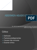 Abdomen Agudo Equino