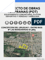 Pot B° La Mandarina - Concepcion Del Uruguay - Entre Rios