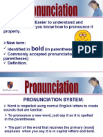 Pronunciation 5