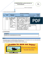 Actividad Significativa Com. 12 de Setiembre