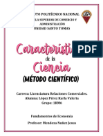 Caracteristicas de La Ciencia