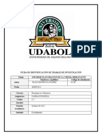 Informe Crema