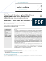 Evaluaci N de La Idoneidad y Aplicabilidad CL Nica de Diferent - 2021 - Anales D