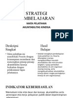 Strategi Pembelajaran MP Akuntabilitas Kinerja