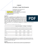 Assignment Questions LOGISTICS