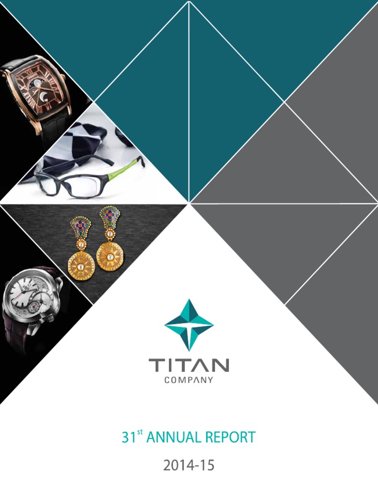 Annual Report Titan Company Limited 2014 15 Pdf Electronic
