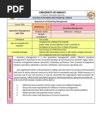 Module 5 Operation Management With TQM