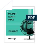 IAG Cargo Market Tariff Effective 18Sept-31Dec'22