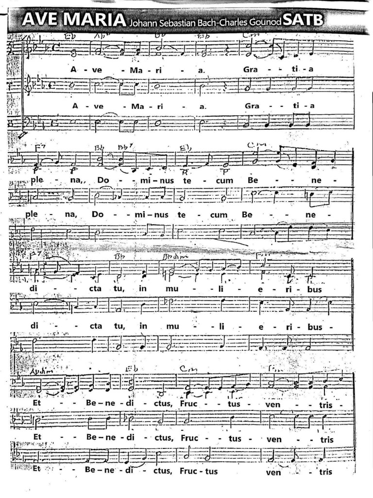 Avemaria Gounod Pdf