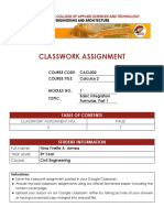 Classwrok Assignment 3 - Module 1 Part 1 - Calculus 2 - TRINA YVETTE ARMEA