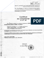 BRML Cert. de Copetenta