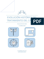 Evolución Histórica Del Tratamiento Del Cáncer