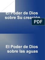 El Poder de Dios Sobre La Creacion