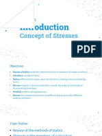 Course Unit 1 - Introduction (Concept of Stress) - Part 1
