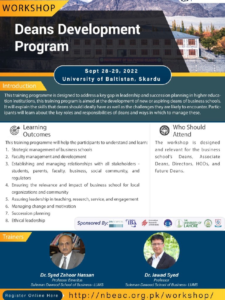 Deans Development Program PDF