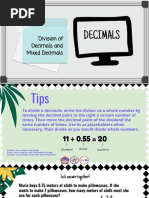 Division of Decimals and Multi-Step Word Problems