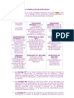 Matriz Foda para La Ion de Estrategias