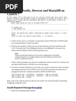 Linux Postfix Configuration