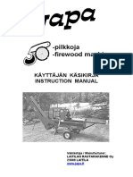 OperatorsManual - A21029 - Log CutterSplitter - Japa50