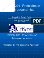 ECON 201 Microeconomics