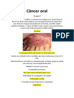 Câncer oral: sintomas, causas e tratamento