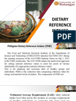 Philippine Dietary Reference Intakes (PDRI) Launched