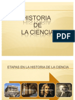 Etapas de La Historia de La Ciencia