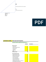 Cash Flow Analysis Template