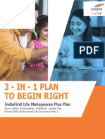 IndiaFirst Life MahaJeevan Plus Plan - Brochure