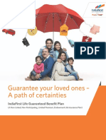 IndiaFirst Life Guaranteed Benefit Plan Brochure (1) (1)