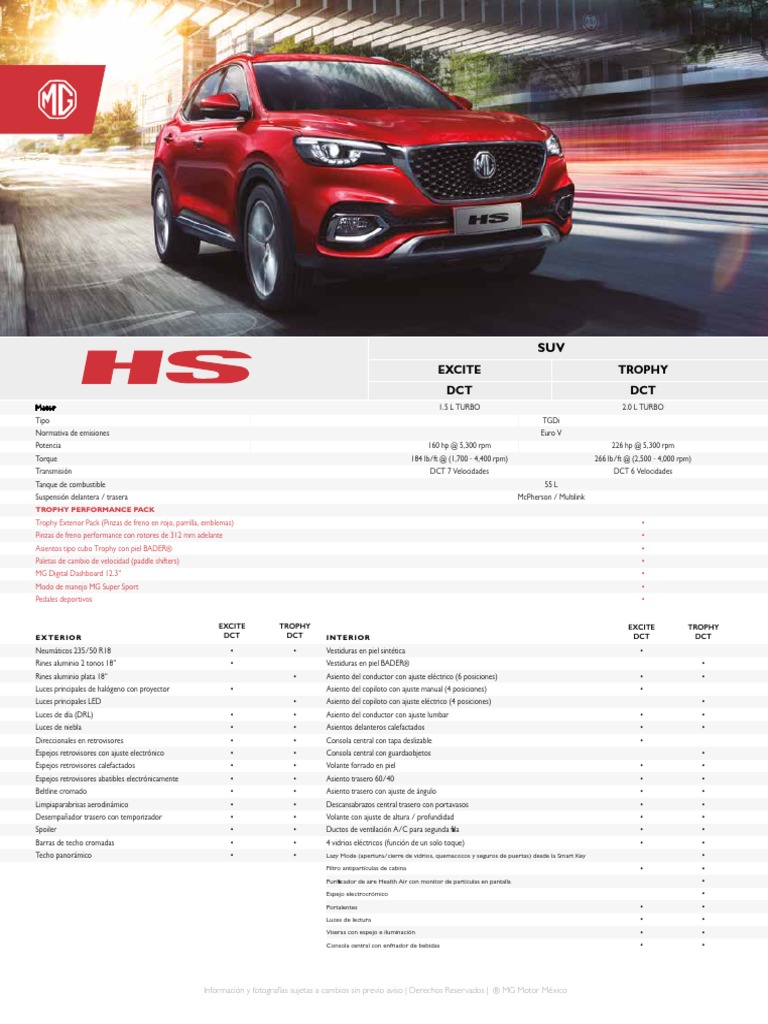 mg-hs-ficha-tecnica-pdf-coche-veh-culos-terrestres
