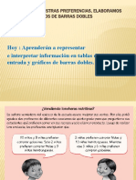 Conociendo Nuestras Preferencias, Elaboramos Tablas y Gráficos