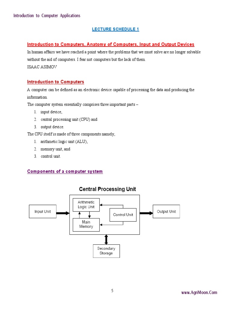 Introduction To Computer Applications | PDF | Antivirus Software ...