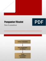 Pengantar Filsafat Per.1 - FTR