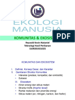 Komunitas Dan Ekosistem Reynald Kevin Nataniel THP