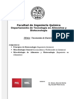 Taxonomía de Bacterias