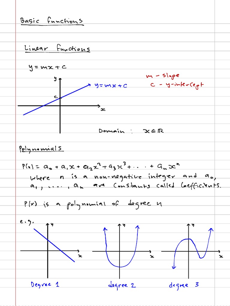 Basic Functions | PDF