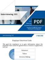 Job Prep Interview Skills Workshop