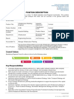 Position Description PN 6196 Infrastructure Planning Engineer August 2022 2