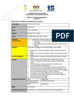 Tarikh/Hari Kelas Masa Bidang Tajuk Standard Pembelajaran